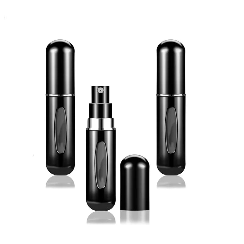 5ml Mini Perfume Atomizer Portable Liquid Container for Cosmetics Travel Aluminum Spray Empty Refillable Spray Bottle