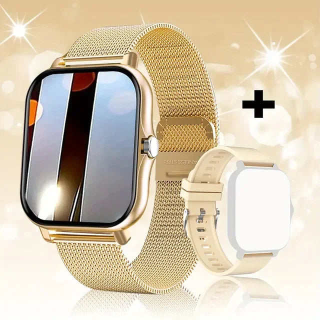 1.83'' Sport Smart Watch Fitness Clock Health Monitor Waterproof Smartwatch Wireless Call Watches for Men Women IOS Android 2025