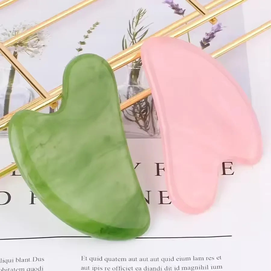 Guasha Massage Stone Body Massage Tool Beeswax Guasha Scraping Facial Scrapping Plate Neck Care SPA Massage Beauty Healty Tool