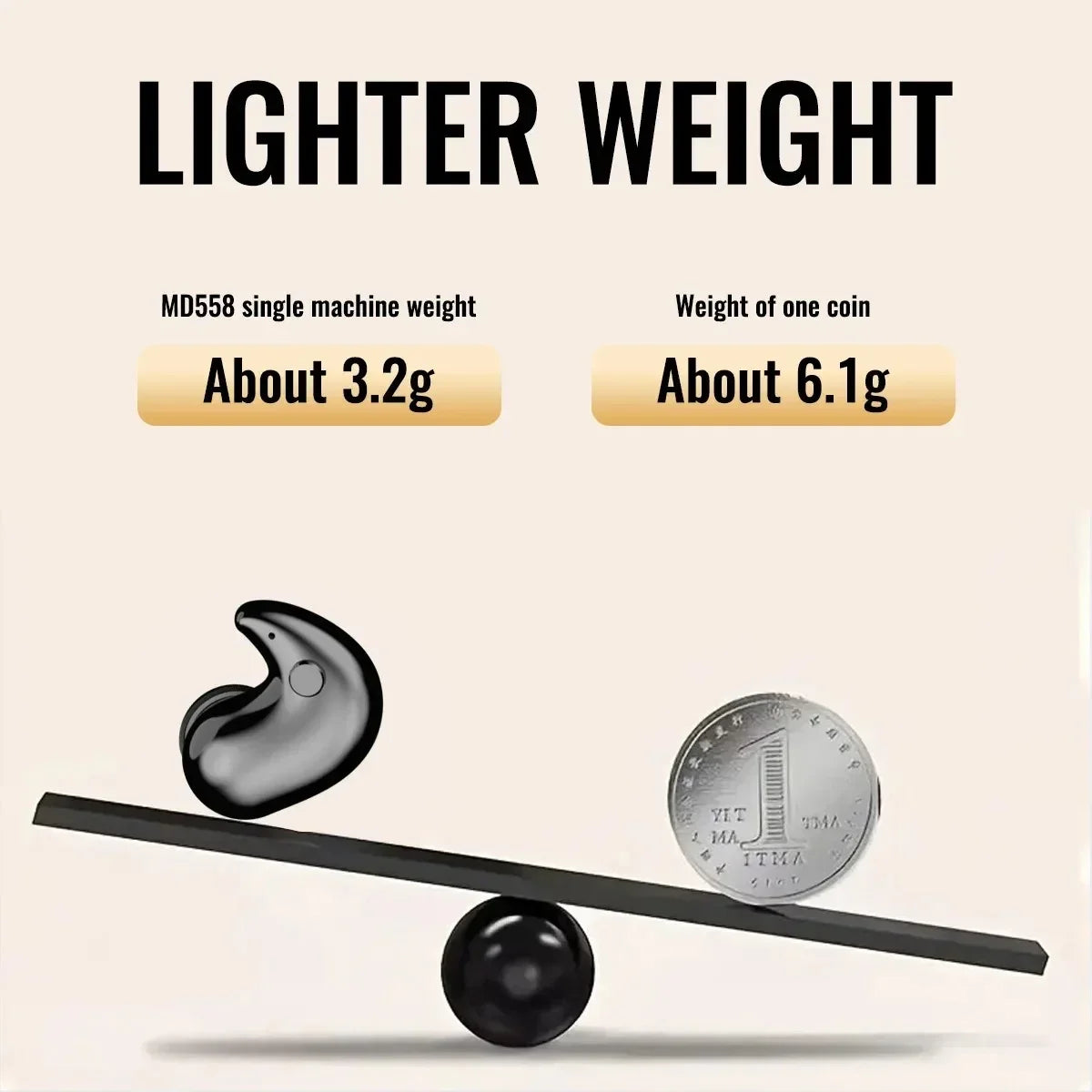 KEBIDUMEI Sleep Headphones Bluetooth 5.3 Earphones for Side Sleeper Mini In Ear Earbuds Wireless Waterproof HiFi Stereo Headsets