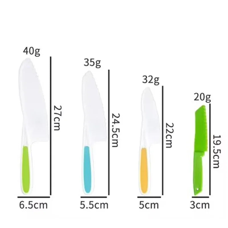 Real Cooking Toddler Children Cooking Set Early Learning Kitchen Tools Safety Knives Without Hands Fruit Supplementary Food Set