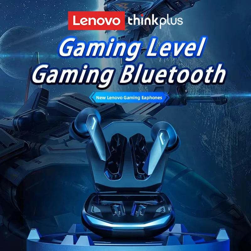 Choice Lenovo GM2 Pro TWS Wireless Headphones Earphone Bluetooth-compatible 5.4 Waterproof Sport Headset with Mic Long Endurance