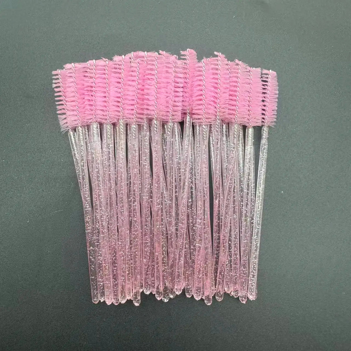 Wholesale 100/500/1000pcs  Spoolies for Eyebrow  Beauty Tools Eye Lash Extension Colorful Disposable Mascara Wands Eyelash Brush