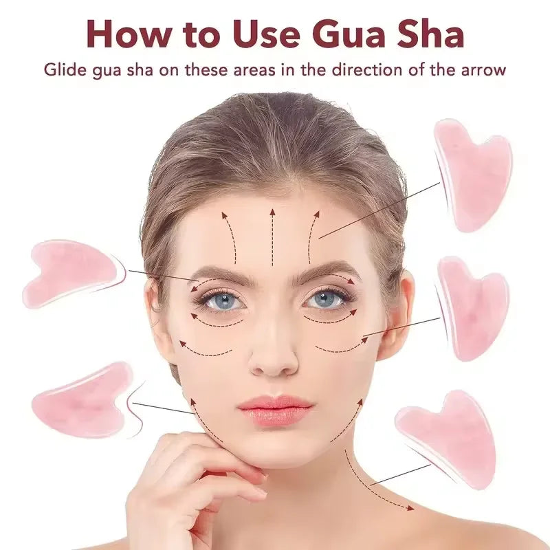 Guasha Massage Stone Body Massage Tool Beeswax Guasha Scraping Facial Scrapping Plate Neck Care SPA Massage Beauty Healty Tool