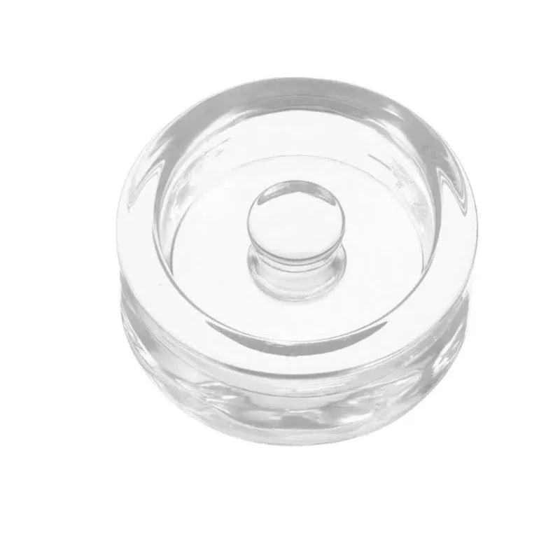 Glass Weights with Handle Clear Wide Mouth Mason Jar Lid Kitchen Gadgets Sealed Storage Container Lids Cheese Fermentation