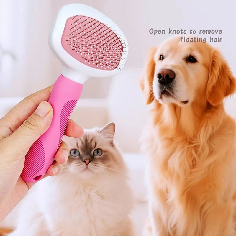 Dog Brush Massage Dogs Comb Pet Hair Remover Dog Grooming Brush No Hurt Combs for Cat Hair Knot Cleaning Brushes Pet Accessories
