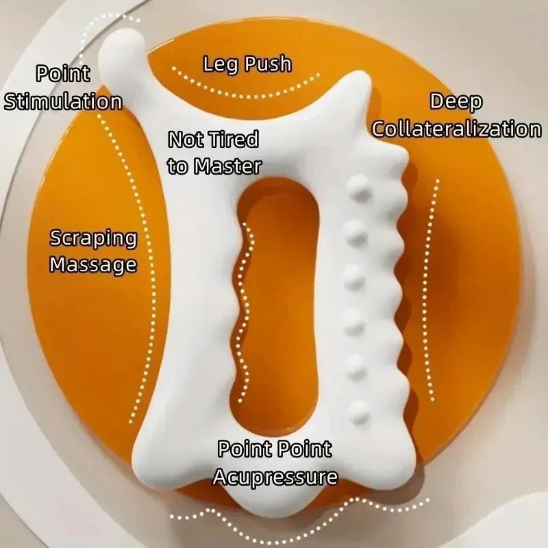 Ergonomic Versatile Handheld Gua Sha Board For Face & Body - Non-ceramic Gua Sha Massage Tool Relaxation And Beauty Massager