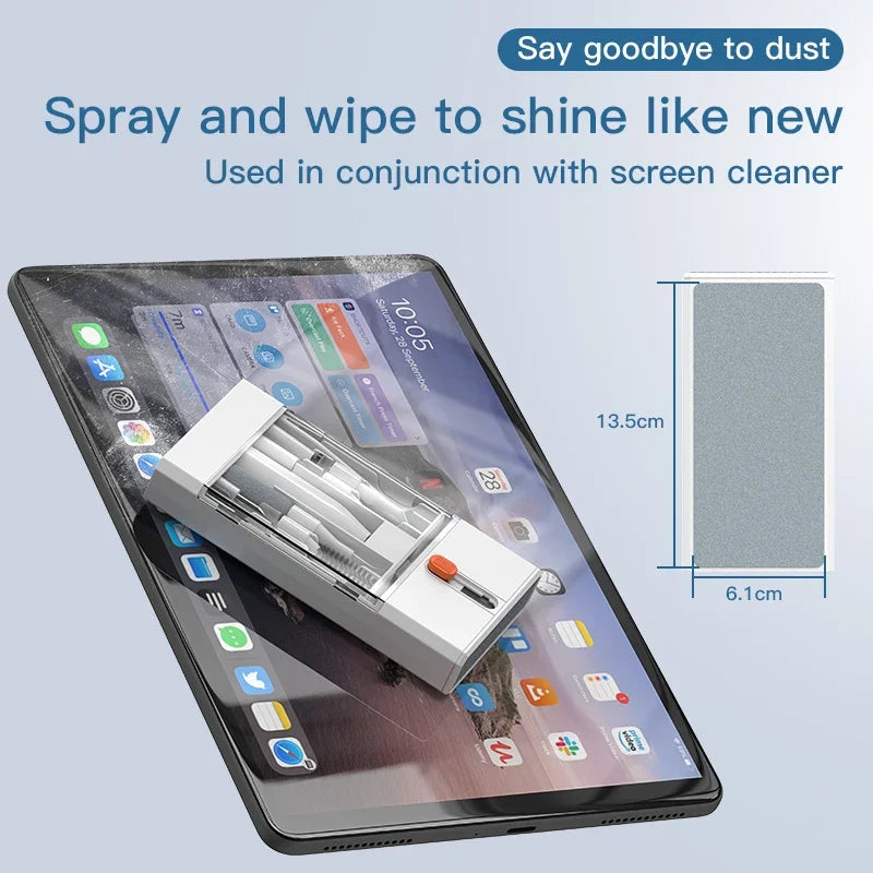 22-in-1 Multi-Function Cleaning Kit  for iPhone AirPods iPad Digital  Camera  PC Keyboard Phone Screen Headphones Cleaning Tools