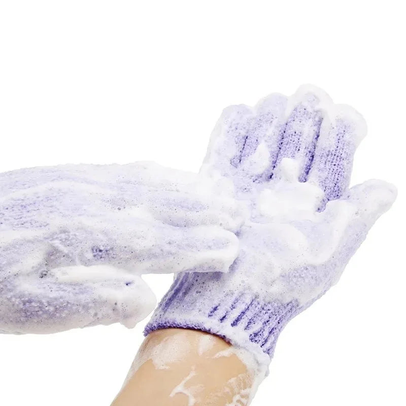 1PC/Bath for Peeling Exfoliating Mitt Glove with Shower Scrub Gloves Resistance Body Massage Sponge Wash Skin Moisturizing