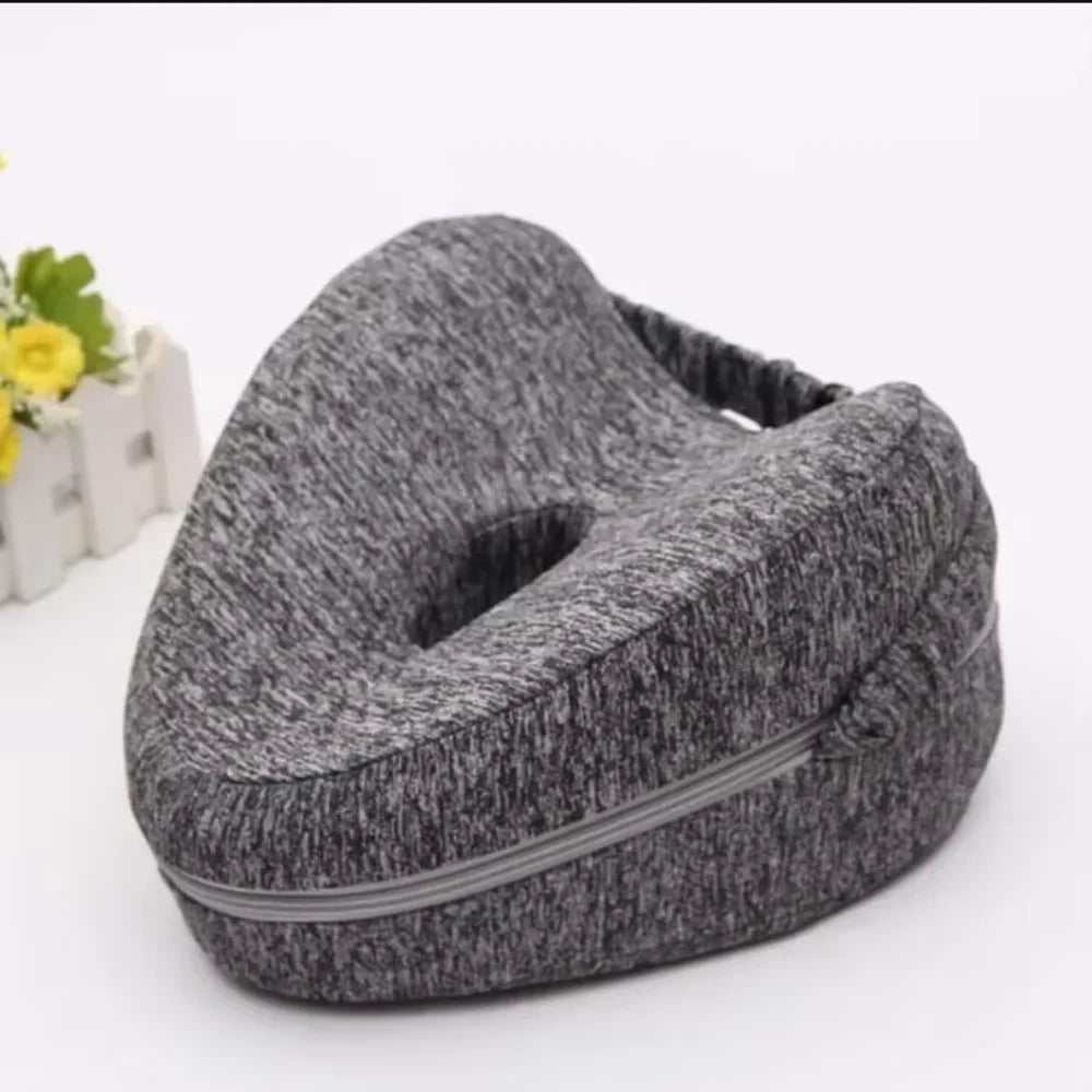 Memory Cotton Leg Pillow Hollow Heart Pregnancy Side Sleeper Sciatica Orthopedic Sciatica Back Hip Relief Pillow For Bed Sofa