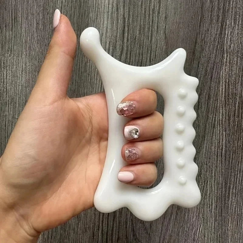 Ergonomic Versatile Handheld Gua Sha Board For Face & Body - Non-ceramic Gua Sha Massage Tool Relaxation And Beauty Massager