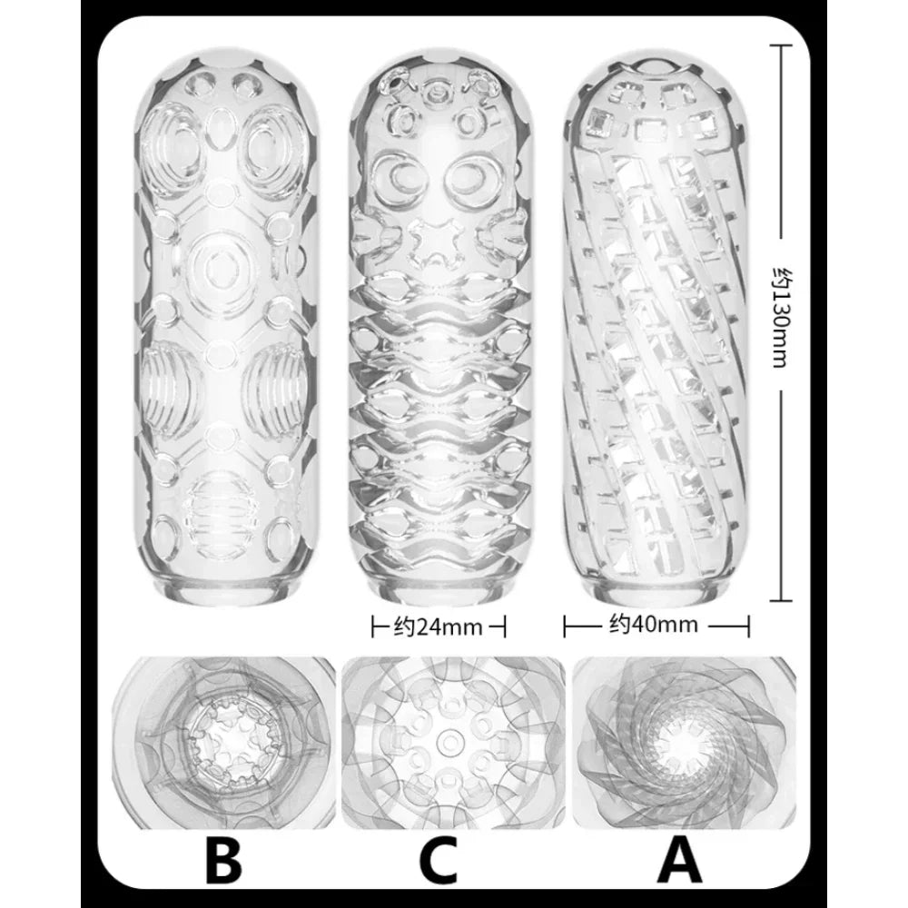 2026 Masturbation Cup for Men Soft Male Exercise Penis Massage Sexy Pocket Pussy Blowjob Toy Vagina Adult Goods 18+