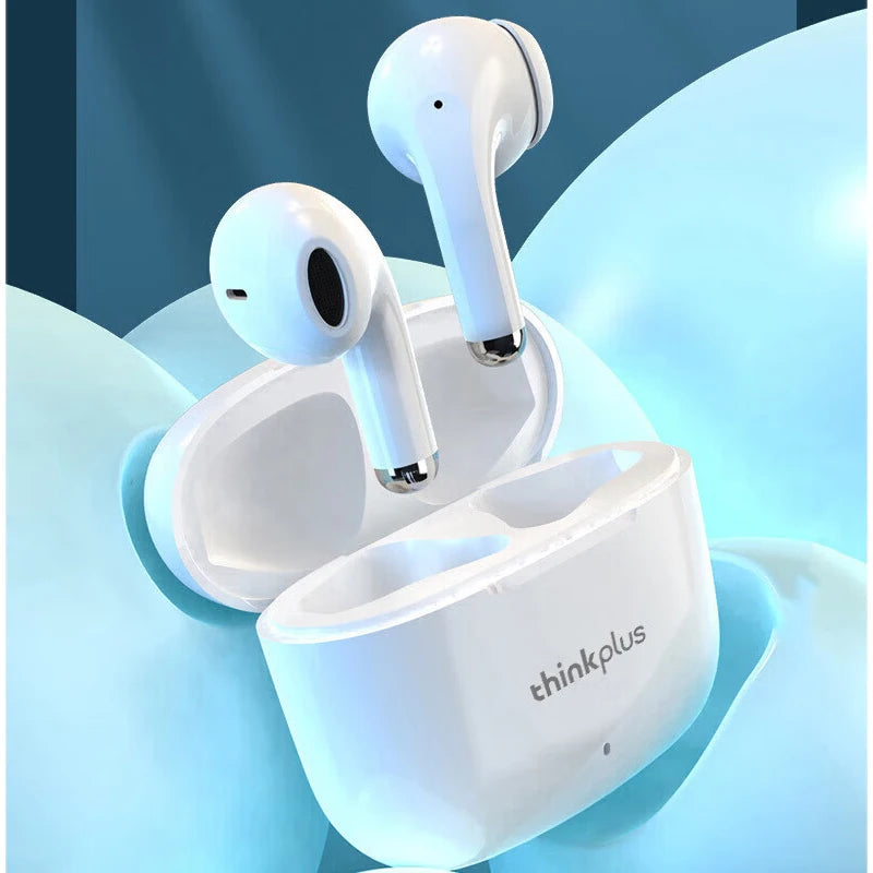 Lenovo Thinkplus LP40 Pro LivePods Wireless Bluetooth 5.4 Earbuds Earphones Headset HD Dual-Microphone