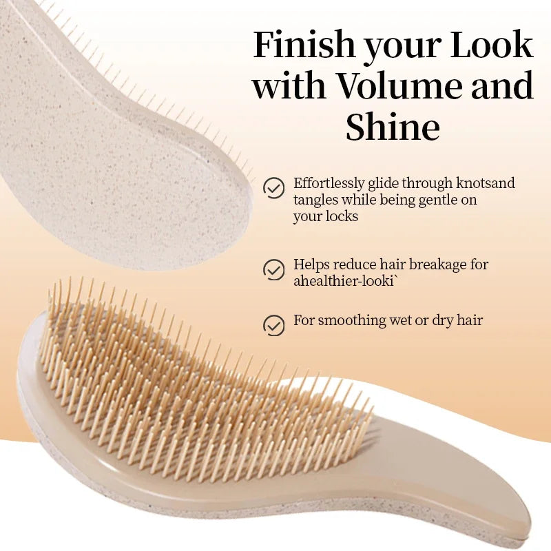 Magic Detangling Boxed Hair Comb Anti Static Hairdressing Comb Girls Hair Comb Scalp Massage Hair Comb Barber Hair Accessories