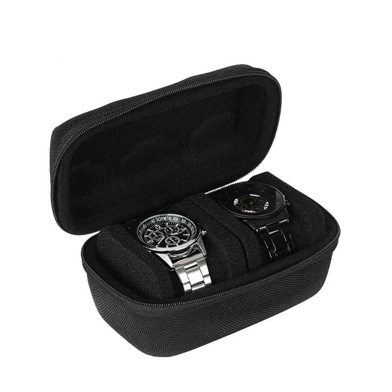 Portable Watch Storage Box Travel Cases Watch Box EVA Storage Bag For Smartwatch Wristwatch Box Organizer Watch Display Cases