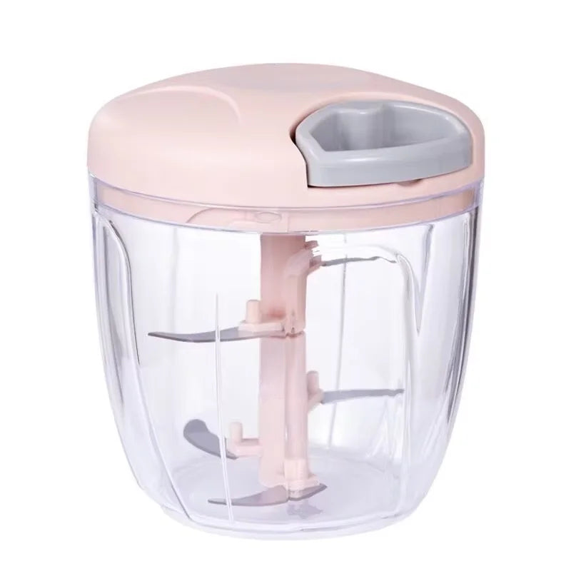 Kitchen Manual Garlic Meat Mincer Chopper Rotate Garlic Press Crusher Vegetable Onion Cutter Kitchen Tool Cooking Gadgets