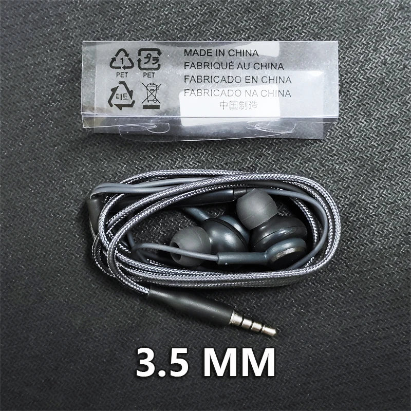 Original Type C Wired Earphone For Samsung Galaxy S23 S21 S22 Ultra Plus 3.5 mm Earbuds Headphones A54 A34 A53 A53 Accessories