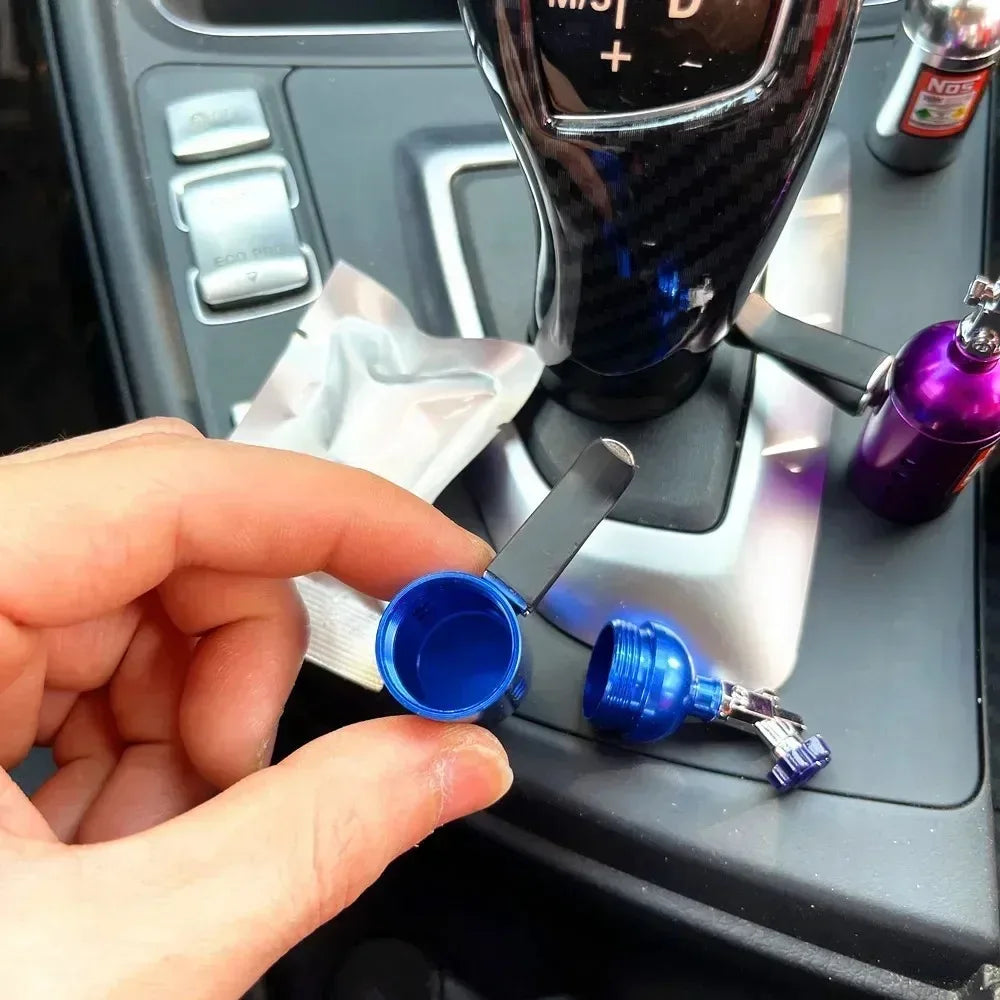 1Pcs  NOS  Nitrogen  Bottle  Shape  Car  Air  Freshener  Vent Clip  Fragrance  Diffuser  Auto  Interior  Perfume  Decoration