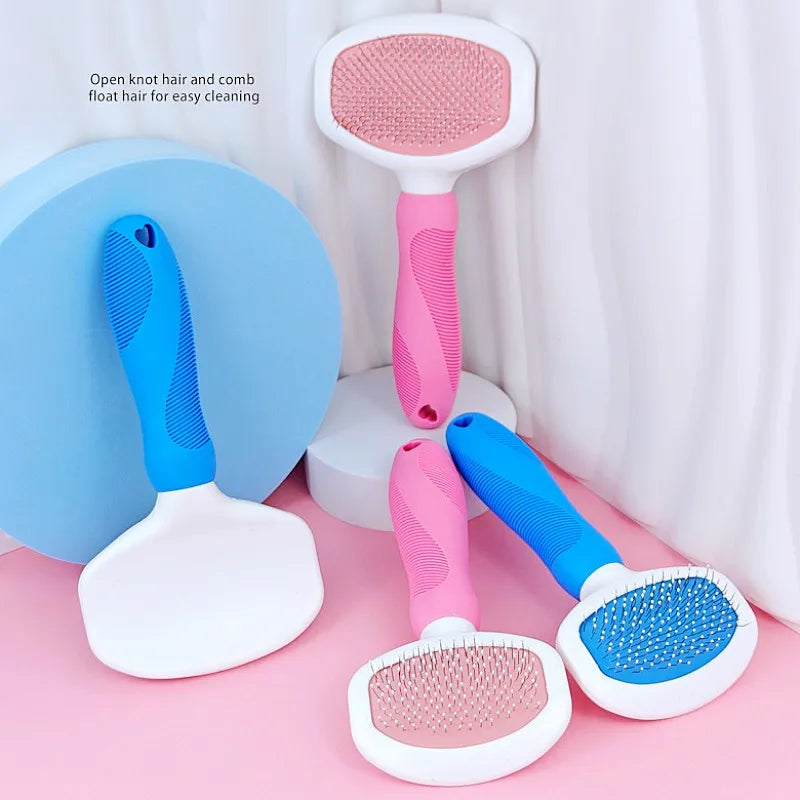 Dog Brush Massage Dogs Comb Pet Hair Remover Dog Grooming Brush No Hurt Combs for Cat Hair Knot Cleaning Brushes Pet Accessories