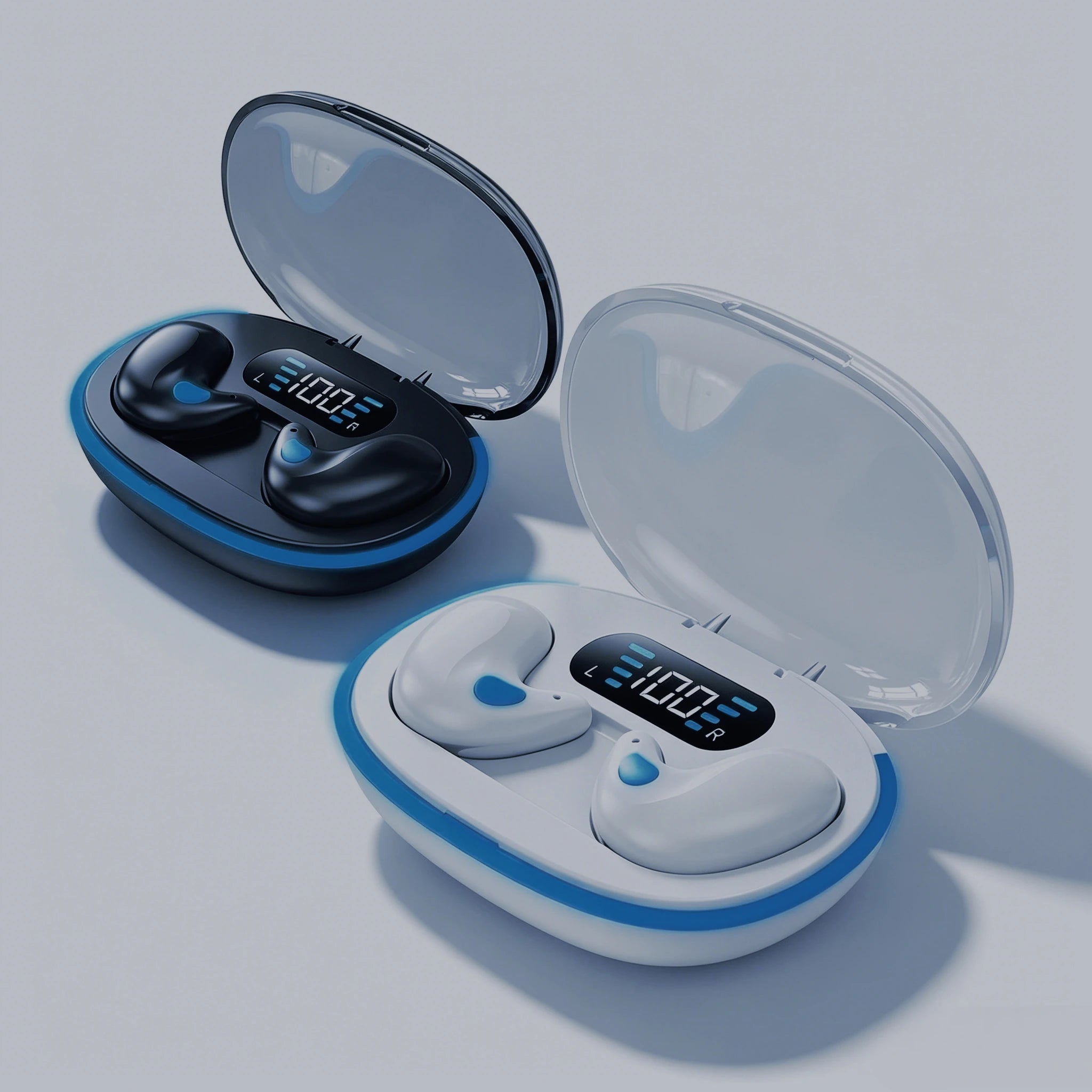 Sleep Earphones Bluetooth Wireless Tiny Compact Design Fit for Small Ears Portable Audio Headphones Ideal for Side Sleeping