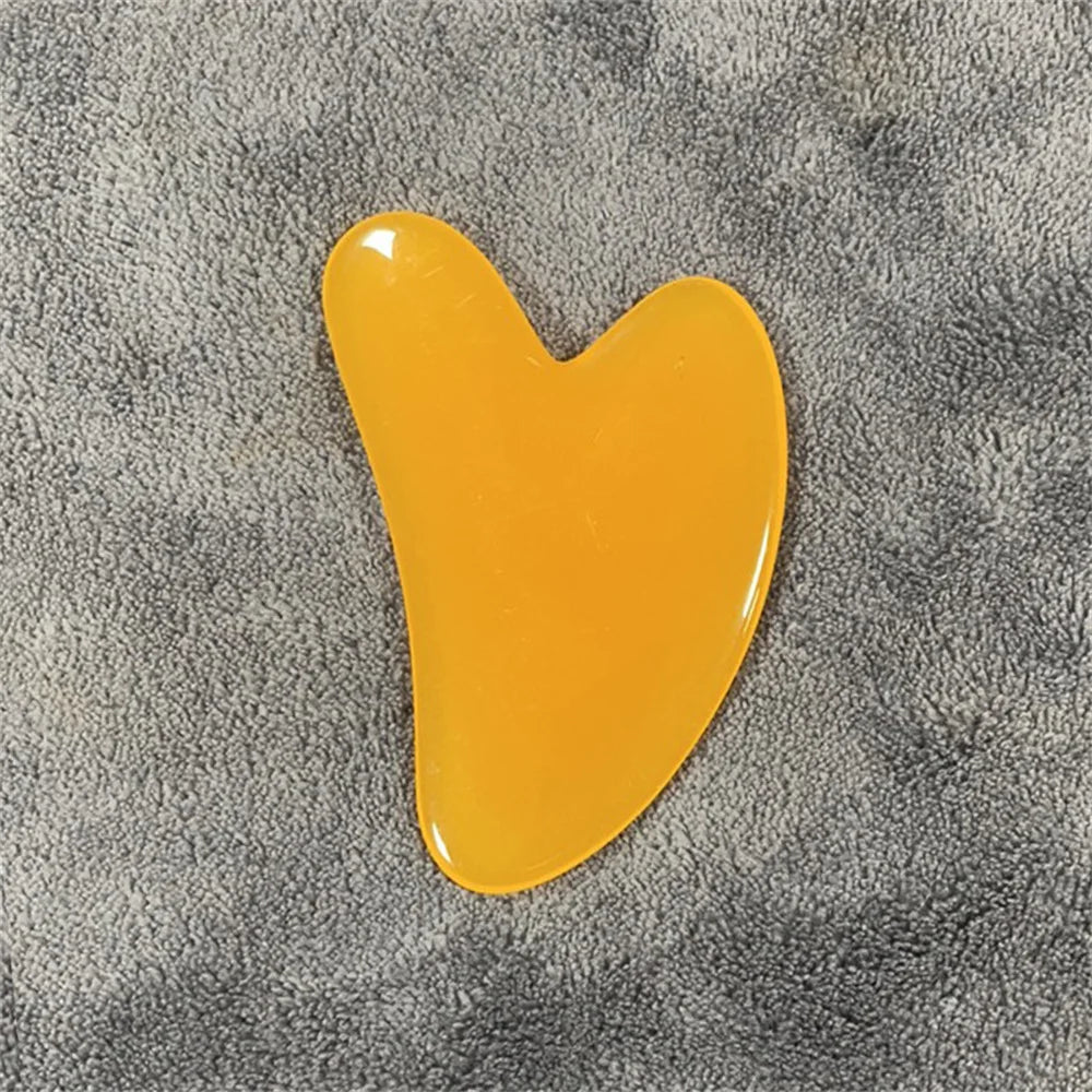 Guasha Massage Stone Body Massage Tool Beeswax Guasha Scraping Facial Scrapping Plate Neck Care SPA Massage Beauty Healty Tool