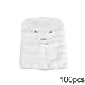 100/50pcs Soft Disposable Gauze Face Mask Paper Sheet Ultra-thin DIY Skin Care Spa Facial Mask For Beauty Salons Beauty Tools