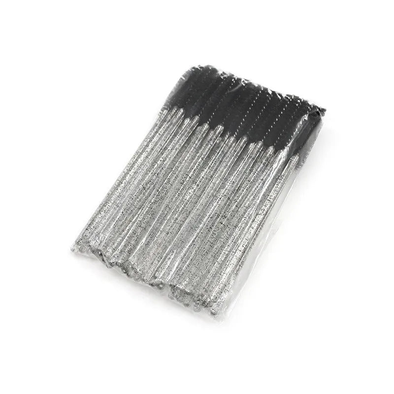 Wholesale 100/500/1000pcs Eye Tools Disposable Mascara  Wands Eyelash Brush Lash Extension Colorful  Spoolies for EyebrowBeauty