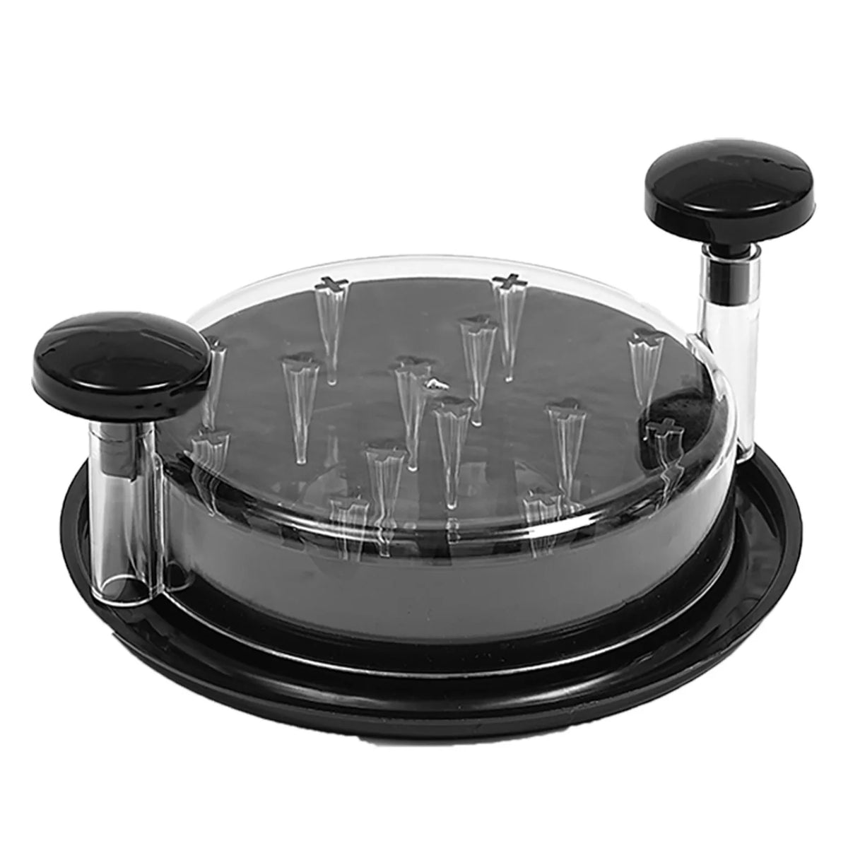 Meat Shredder Rotating Hand Twist, Heavy Duty Chicken Pork Shredder Tool, Stainless Steel Dishwasher Safe Kitchen Gadget