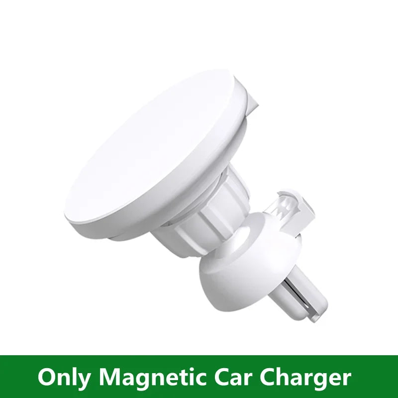 Magnetic Car Wireless Charger for magsafe iPhone 12 13 14 15 16 17Pro Max Mini Air Vent Car Phone Holder Stand Fast Car Charging