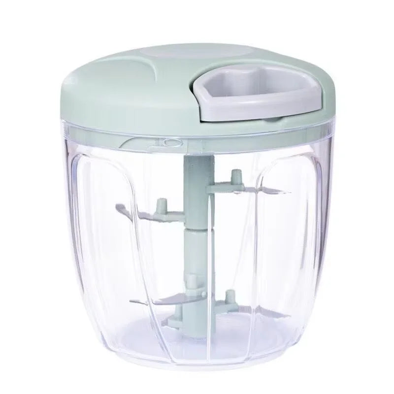 Kitchen Manual Garlic Meat Mincer Chopper Rotate Garlic Press Crusher Vegetable Onion Cutter Kitchen Tool Cooking Gadgets