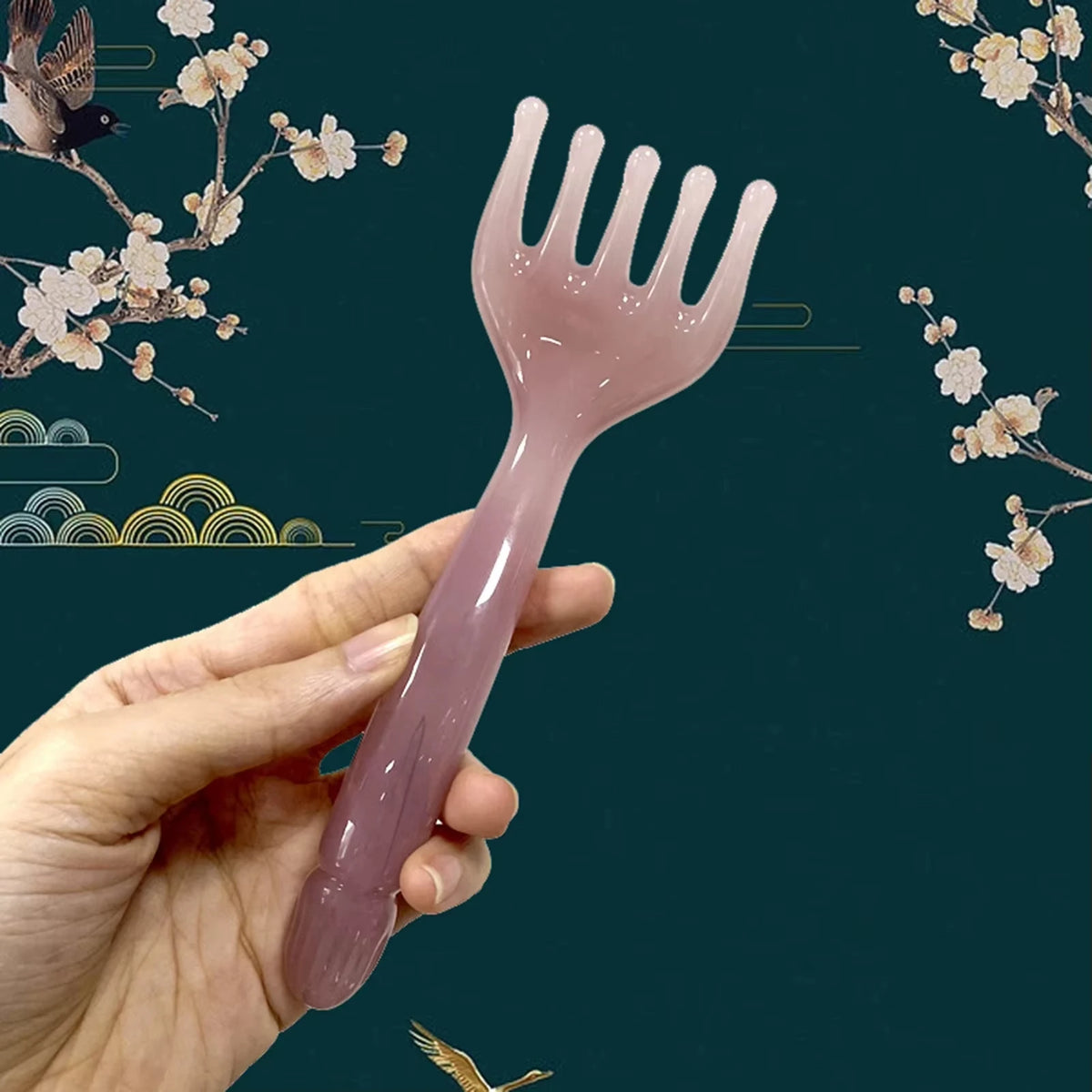 5 Claw Resin Meridian Massage Brush Gua Sha Acupoint Unblocking Facial Tools Hair Scalp Massager Stress Relief Tools