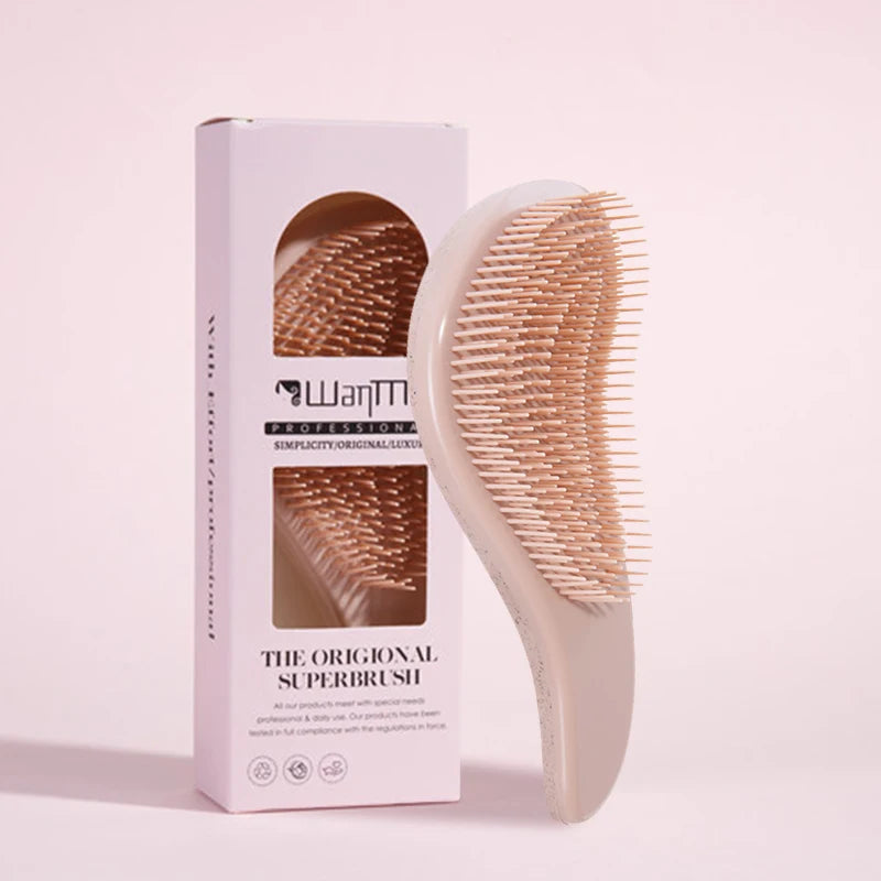 Magic Detangling Boxed Hair Comb Anti Static Hairdressing Comb Girls Hair Comb Scalp Massage Hair Comb Barber Hair Accessories