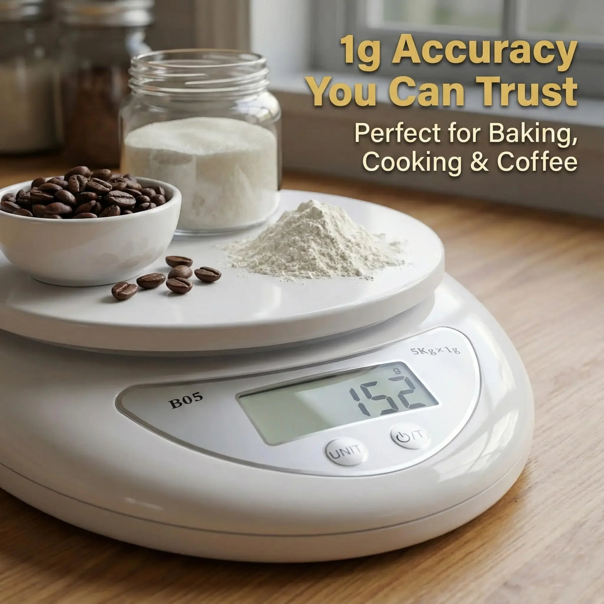 5kg/1g Electronic Scales Portable Digital LED Display Food Balance Measuring Weight Scale Kitchen Baking Scale Kitchen Tools