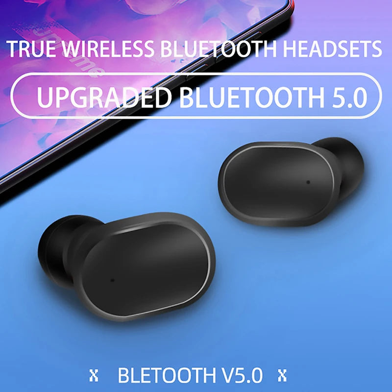 A6S TWS Earphones Touch Control Earbuds Wireless Bluetooth 5.1 Headphones With Mic Earphones Sport Waterproof Headset for xiaomi