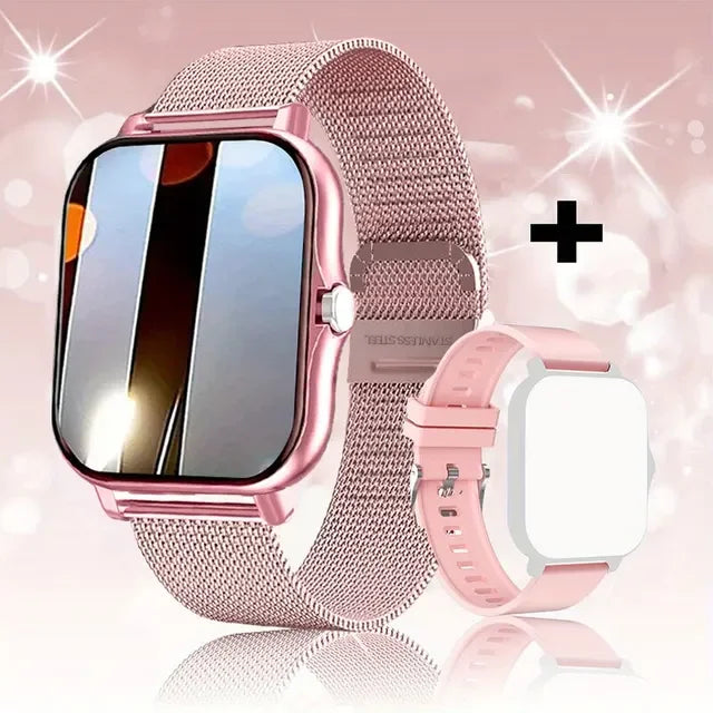 1.83'' Sport Smart Watch Fitness Clock Health Monitor Waterproof Smartwatch Wireless Call Watches for Men Women IOS Android 2025