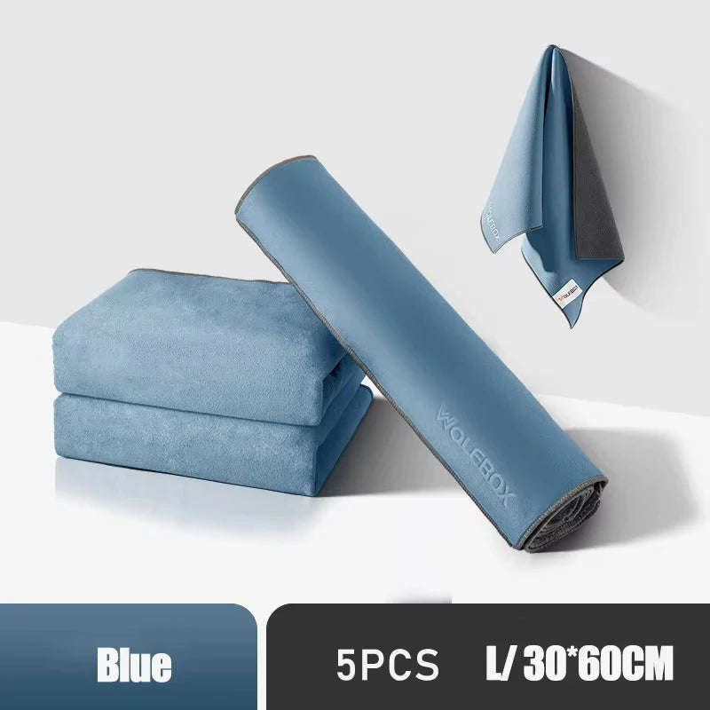3PCS Car Microfiber Wash Drying Towels Auto Ultra Absorbent Car Cleaning Tools Cloth & Interior Detailing Towel 30*40/30*60CM