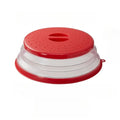 Foldable Microwave Splash Guard Lid BPA Free Heat Resistant Cover With Hanging Hook Anti Splatter Kitchen Gadget For Heating Pla