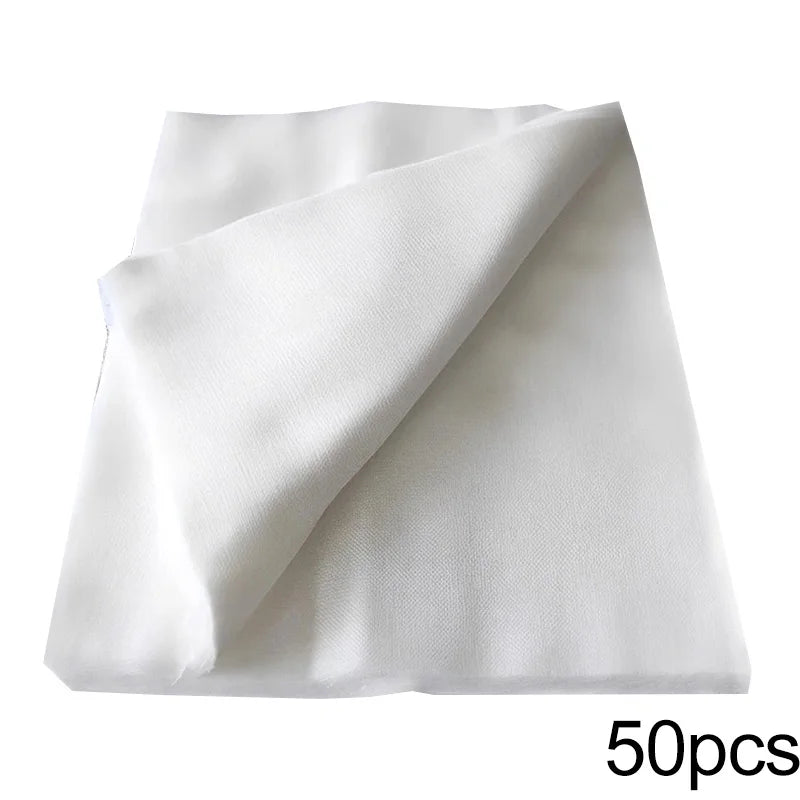 100/50pcs Soft Disposable Gauze Face Mask Paper Sheet Ultra-thin DIY Skin Care Spa Facial Mask For Beauty Salons Beauty Tools