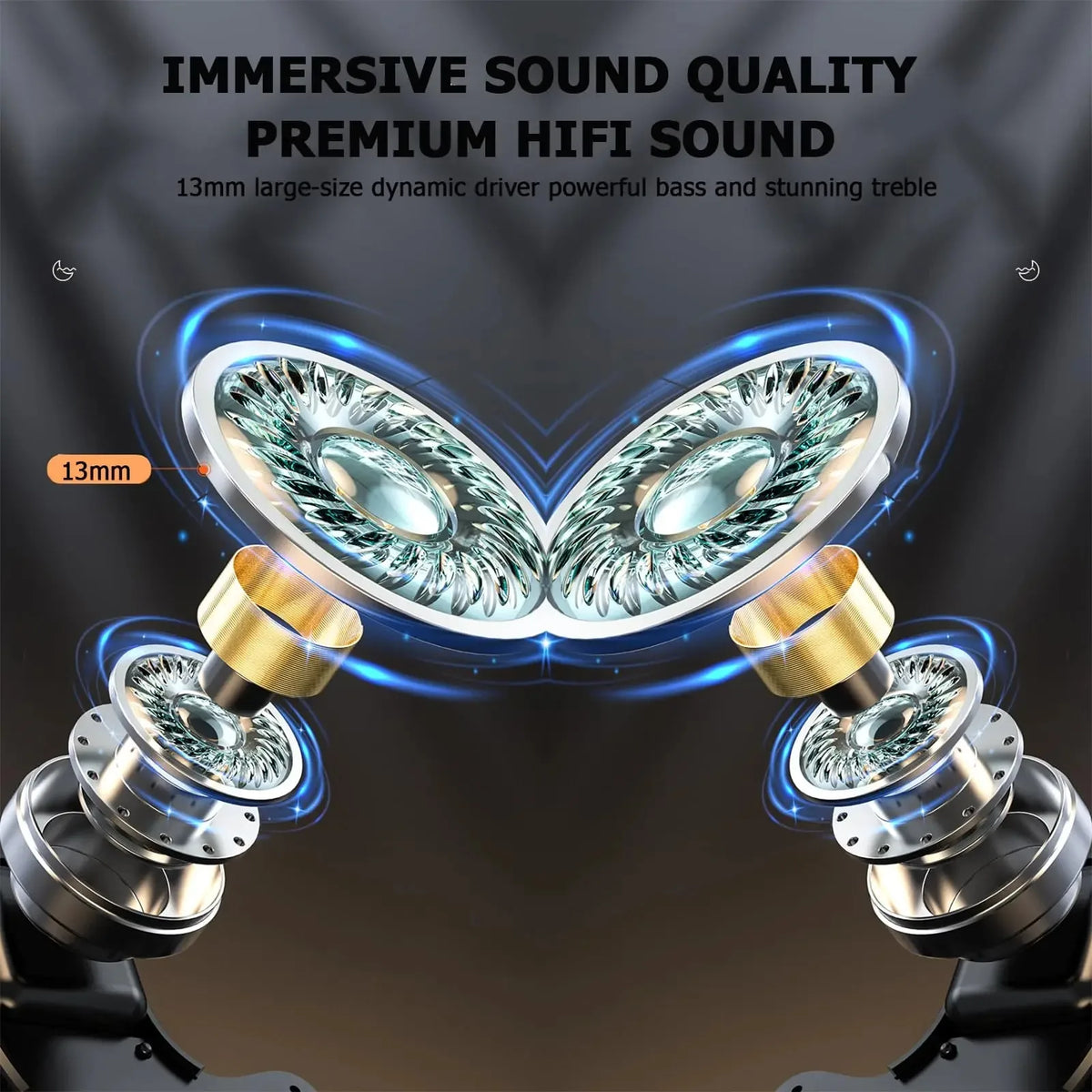Sleep Earphones Bluetooth Wireless Tiny Compact Design Fit for Small Ears Portable Audio Headphones Ideal for Side Sleeping