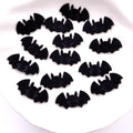 100PCS Felt Fabric Cool Black Bat Cute Patches DIY Craft Applique for Clothing Hairpin Parts Halloween Decor Craft E752