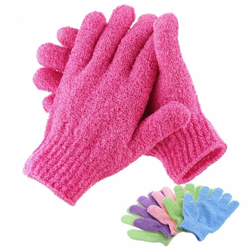 1PC/Bath for Peeling Exfoliating Mitt Glove with Shower Scrub Gloves Resistance Body Massage Sponge Wash Skin Moisturizing