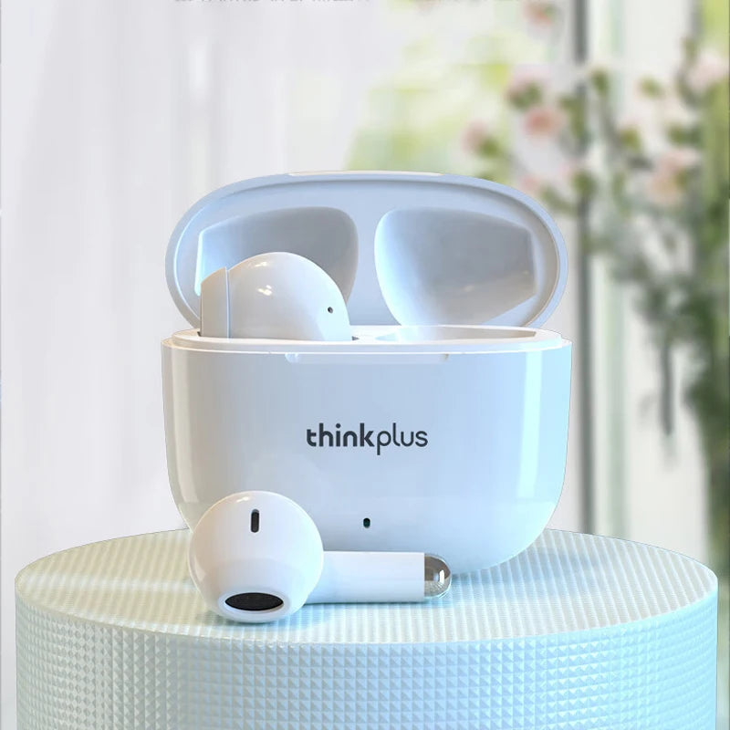 Lenovo Thinkplus LP40 Pro LivePods Wireless Bluetooth 5.4 Earbuds Earphones Headset HD Dual-Microphone