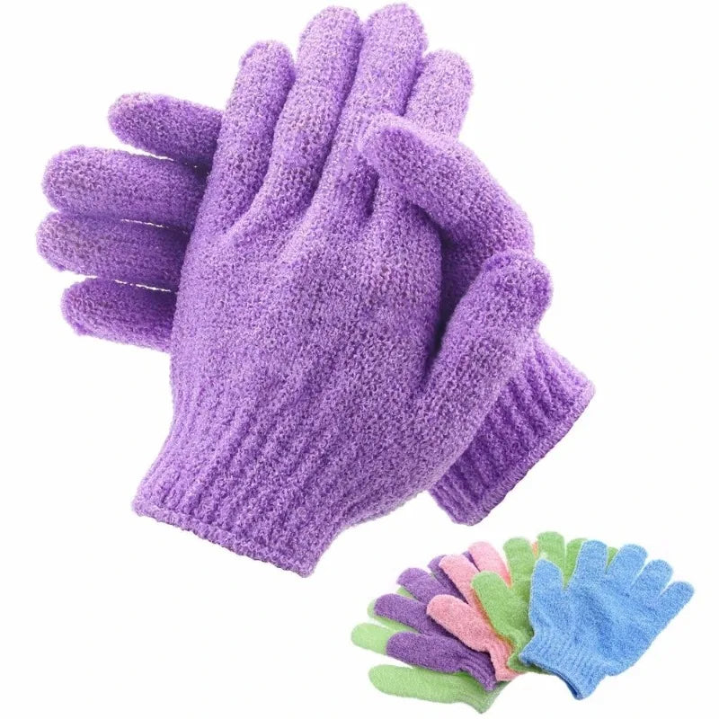 1PC/Bath for Peeling Exfoliating Mitt Glove with Shower Scrub Gloves Resistance Body Massage Sponge Wash Skin Moisturizing