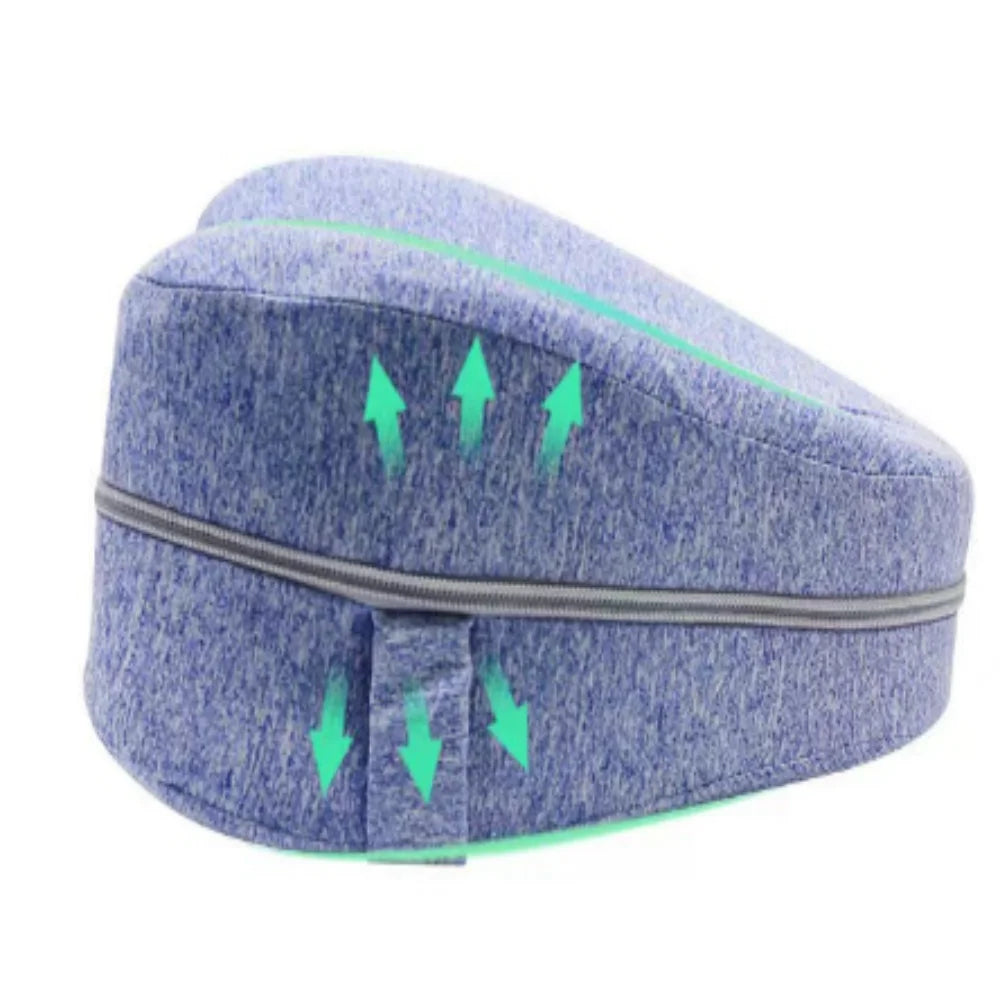 Memory Cotton Leg Pillow Hollow Heart Pregnancy Side Sleeper Sciatica Orthopedic Sciatica Back Hip Relief Pillow For Bed Sofa