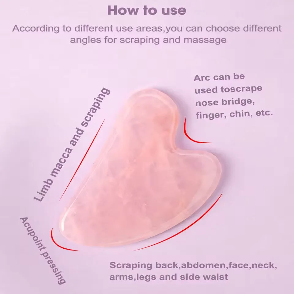Guasha Massage Stone Body Massage Tool Beeswax Guasha Scraping Facial Scrapping Plate Neck Care SPA Massage Beauty Healty Tool