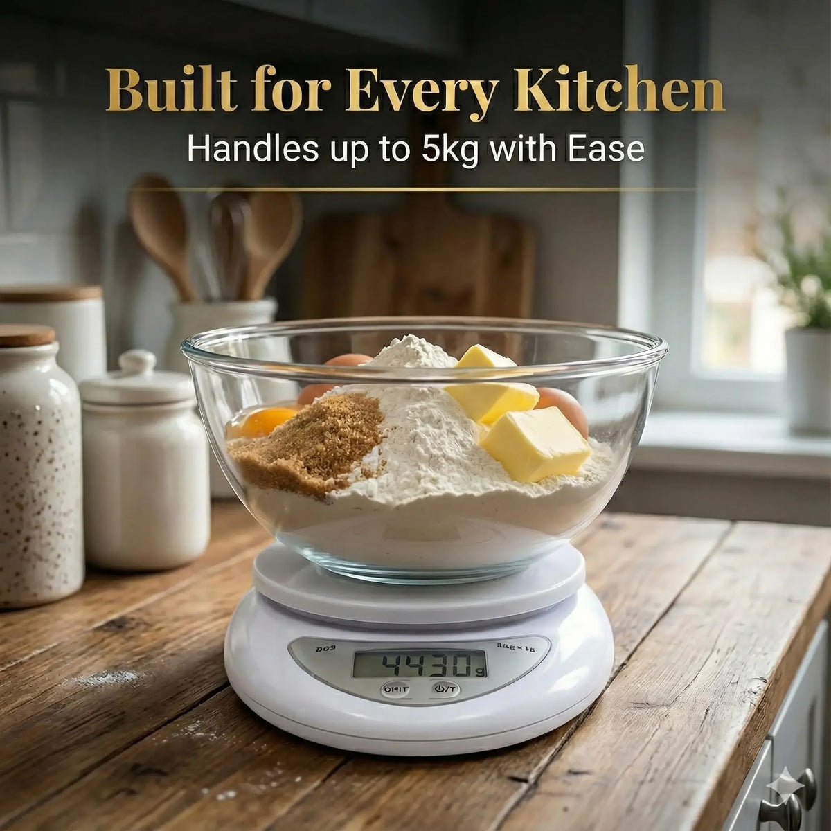 5kg/1g Electronic Scales Portable Digital LED Display Food Balance Measuring Weight Scale Kitchen Baking Scale Kitchen Tools