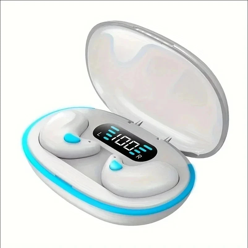 X55 Sleeping Earbuds Wireless Mini Headphones For Work TWS Bluetooth Earphone Stereo Hidden Headsets with Mic HD Call Sport