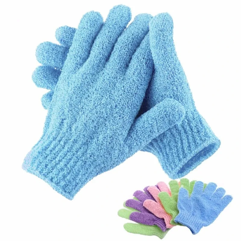 1PC/Bath for Peeling Exfoliating Mitt Glove with Shower Scrub Gloves Resistance Body Massage Sponge Wash Skin Moisturizing