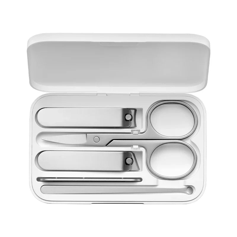 5 in 1 Mijia Nail Clippers Tool Set Pedicure Care Clipper Earpick Nail File Professional Beauty Tools Nail Cutter Trimmer