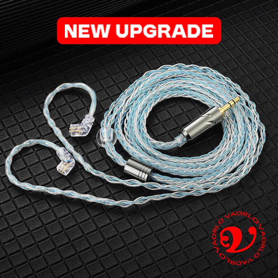 Hot QKZ T1 Earphone Cable 3.5mm Jack QDC 0.75mm Connector Wired Headphones For ZXN ZXT VK4 ZX2 ZAX2 KZ EDX ZSN Pro X TRN MT1